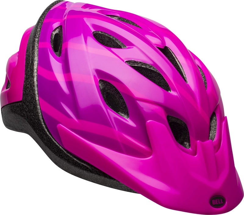 Bell Axle Youth Bike Helmet, Pink Radiant - Image 1